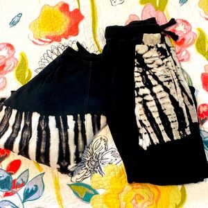 VINTAGE HAVANA - Jogger and Sweatshirt set - Black + Cream